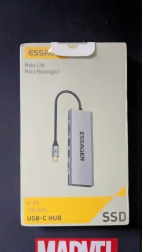 8-IN-1 USB HUB With Disk Storage Function PD100W photo review