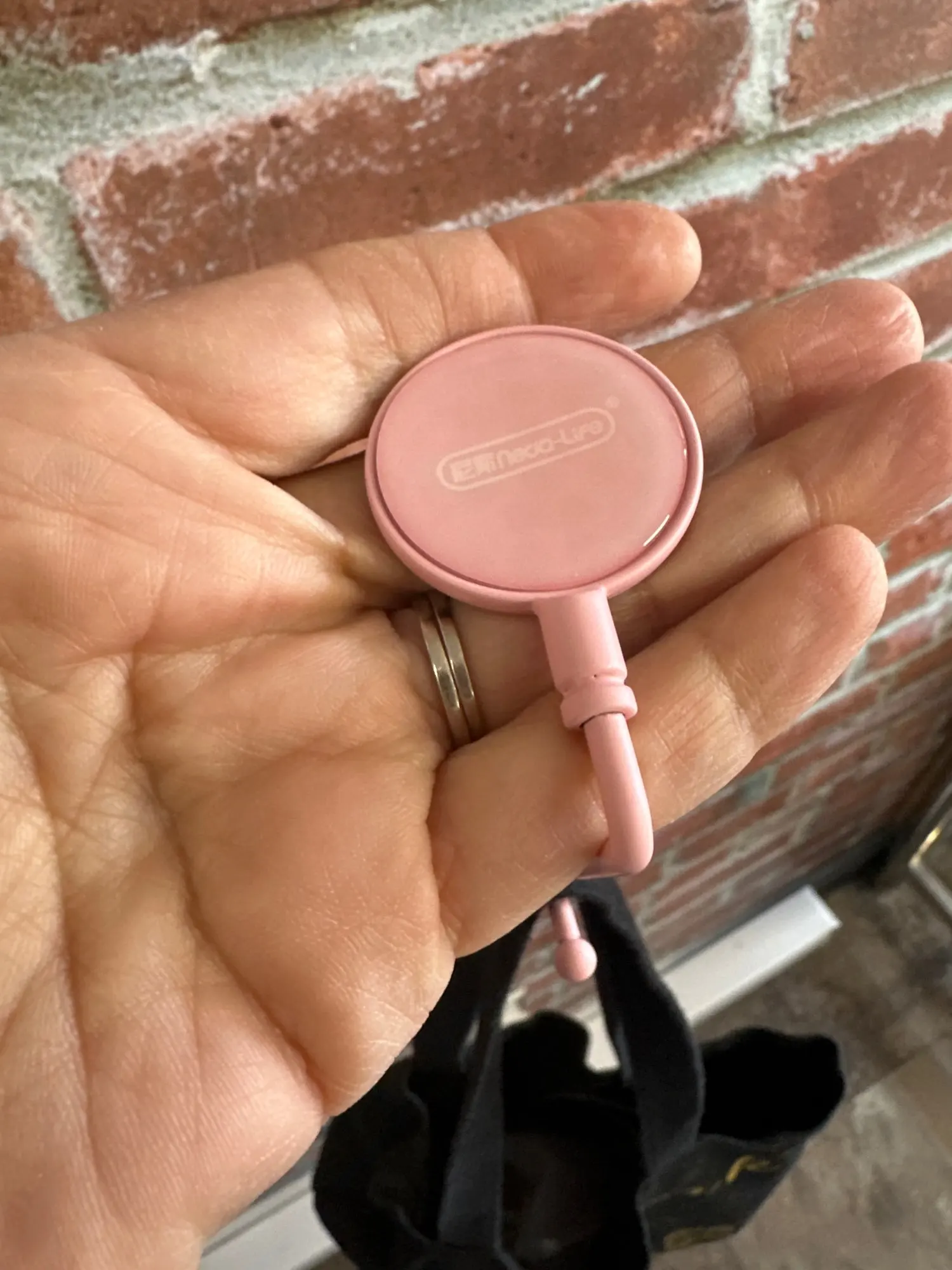 1 Pcs Cute Morandi Bag Hook Heavy Table photo review