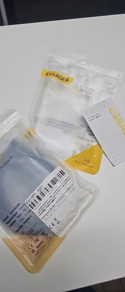 Essager 6A 66W 3 in 1 USB C photo review