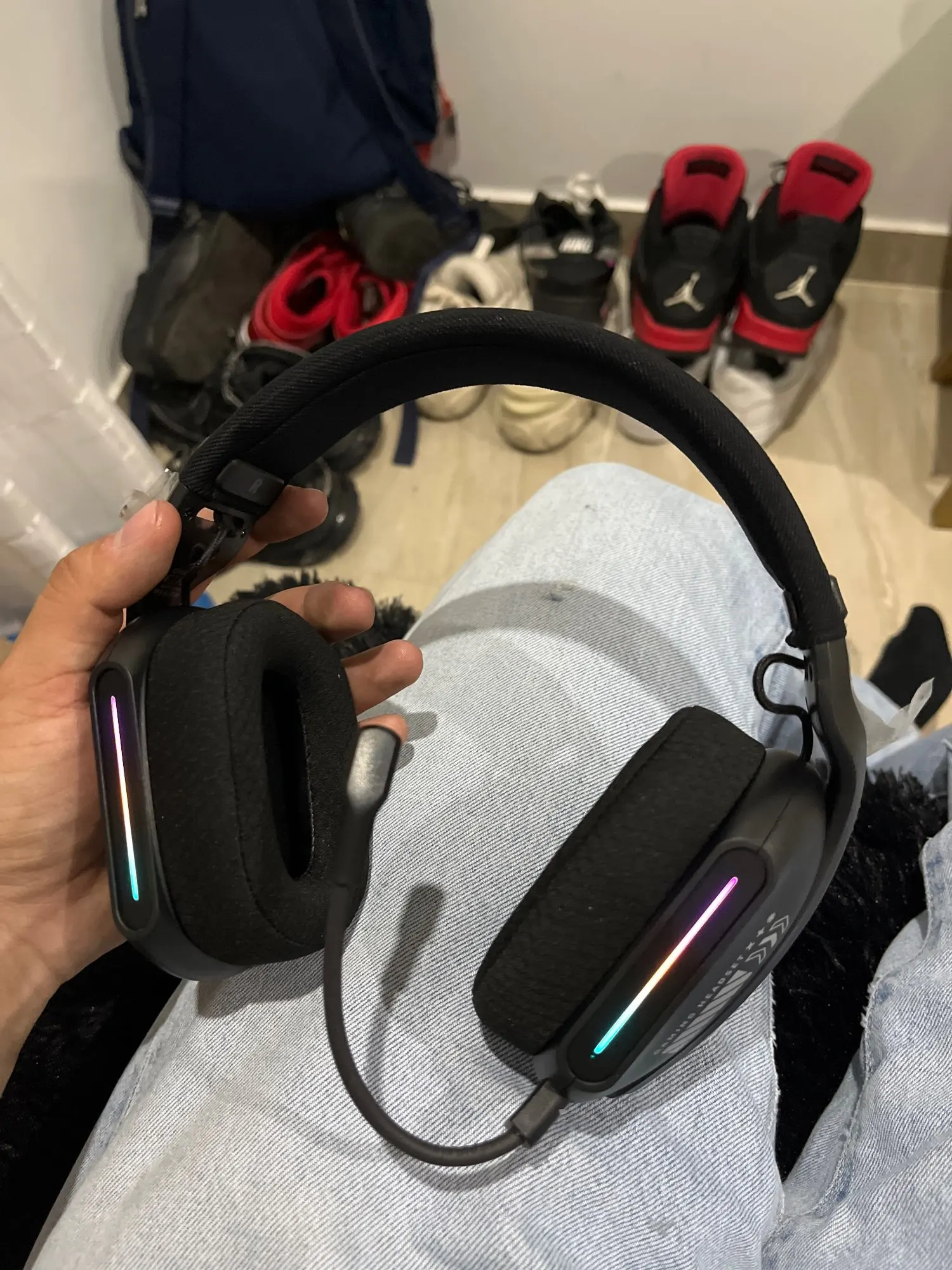 ONIKUMA GT808 Wireless Headset 2.4GHz Wireless Muffler Headset photo review