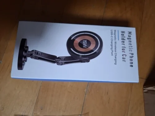 Magnetic Car Wireless Charger Stand Magnet Car Mount photo review