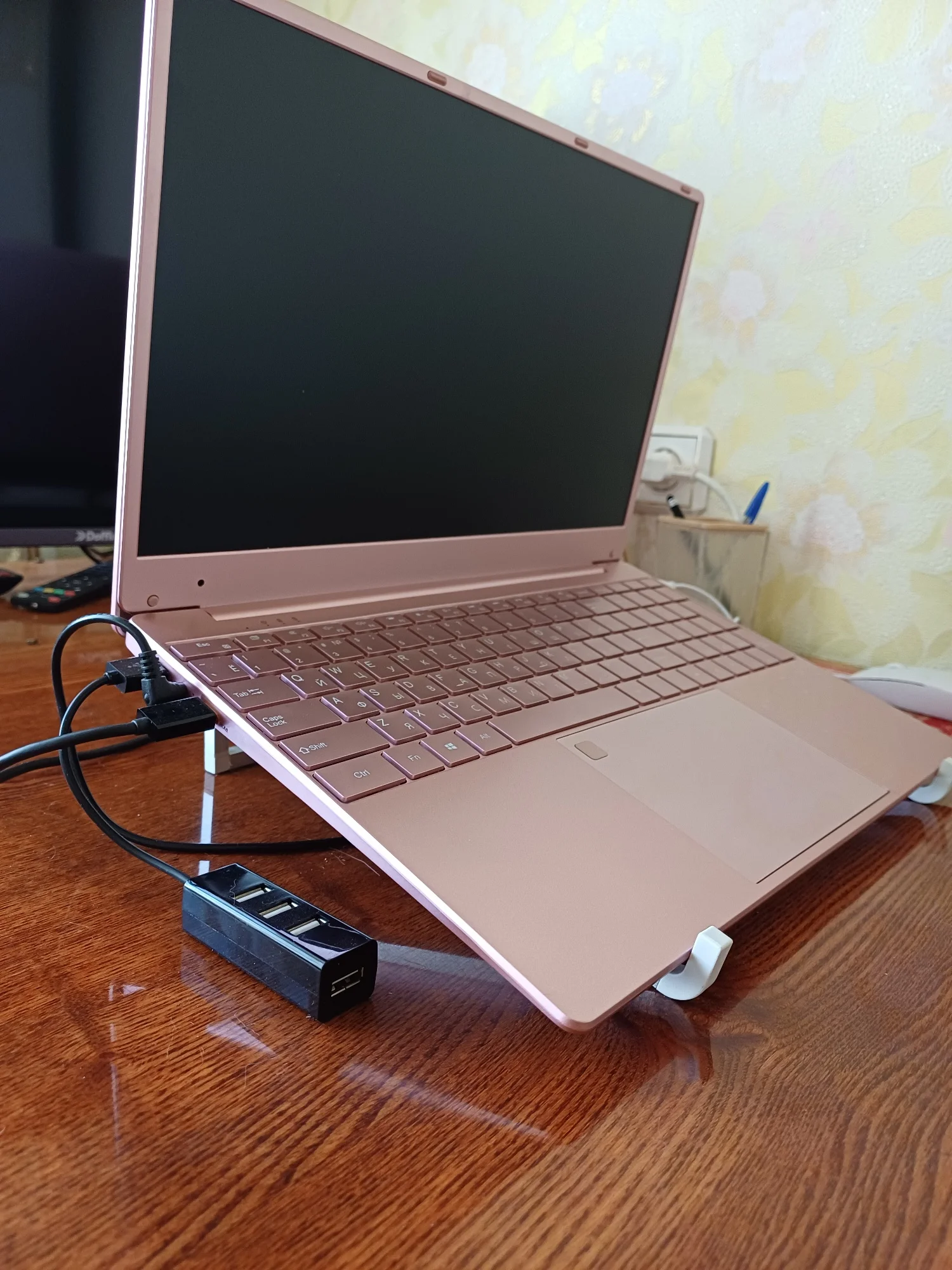 Laptop Stand For Macbook Folding Adjustable Aluminum Computer photo review