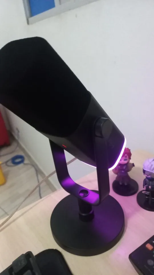 FIFINE USB/XLR Dynamic Microphone with Touch Mute Button,Headphone photo review