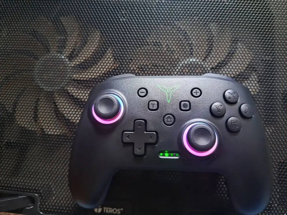 Dinofire Wireless Bluetooth RGB Controller for Nintendo Switch/Switch photo review