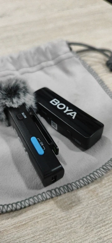 BOYA BOYALINK A Wireless Lavalier Microphone for iPhone photo review