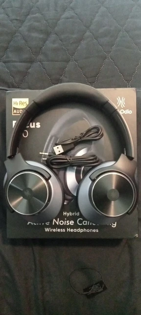 Oneodio A10 Bluetooth 5.4 Headphones Hybrid Active Noise photo review