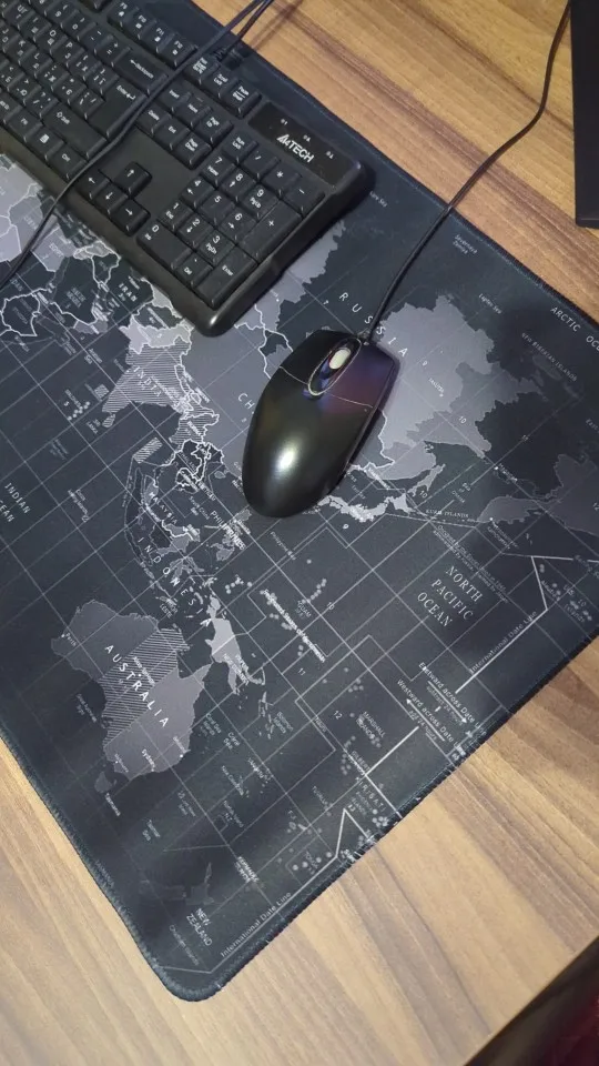Map Mouse Pad Large Map Desk Mat Protector photo review