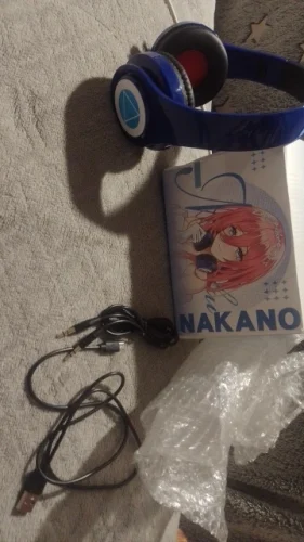 Miku Nakano Sanjiu Cosplay Bluetooth Headset 5.0 Over-ear photo review