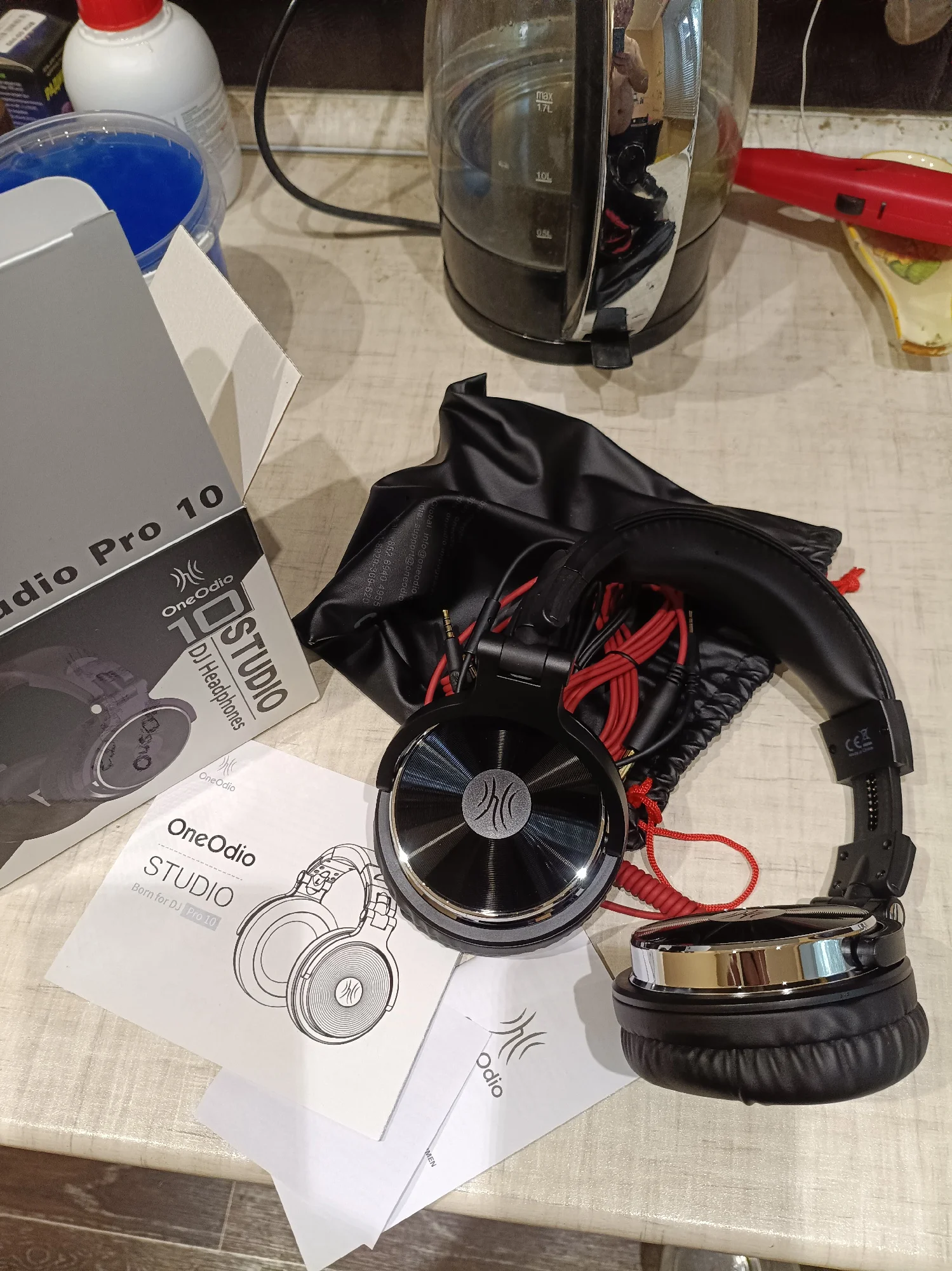 Oneodio Over Ear Headphones Hifi Studio DJ Headphone photo review