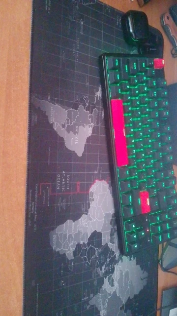 Map Mouse Pad Large Map Desk Mat Protector photo review