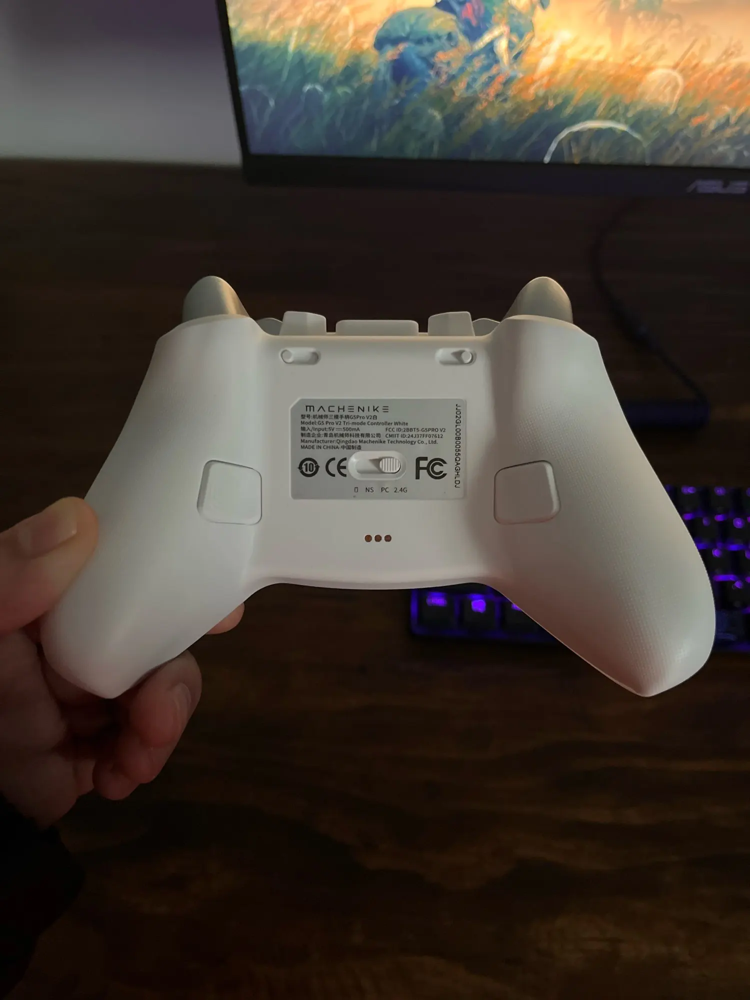 MACHENIKE G5Pro V2 Ultimate Gaming Controller Optical Trigger photo review