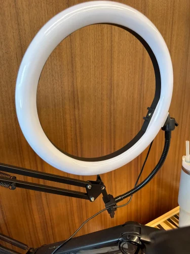 Live Stand Mobile Phone Professional Overhead Lighting Fixed photo review