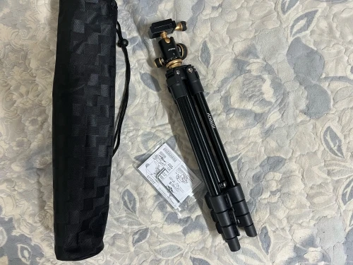 Andoer Q160SA Tripods Camera Tripod with Panoramic Ballhead photo review