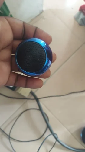 Wireless Bluetooth Speaker Portable Small Steel Gun Metal photo review