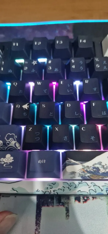 Wired Mechanical Gaming Keyboard with OLED Display Full photo review