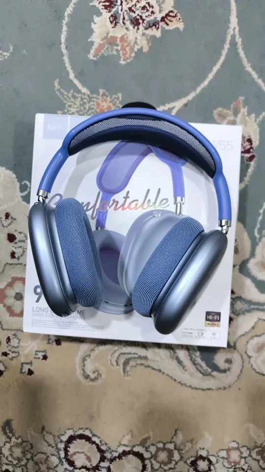 HOCO W55 Over Ear Buetooth Earphone Wireless Music photo review