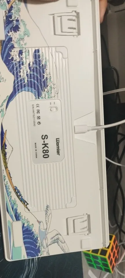 Wired Mechanical Gaming Keyboard with OLED Display Full photo review