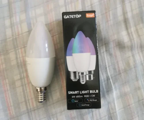 Dimmable Tuya Rgb Smart Bulb Gu10 C37 A60 photo review