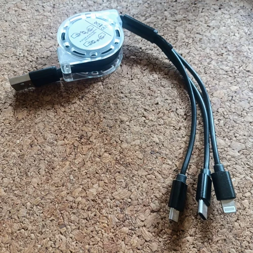 3 in 1 Telescopic Cable Suitable for Apple photo review