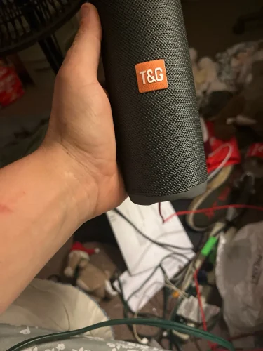 T&G TG365 Portable Bluetooth Speaker Dual Bass LED photo review
