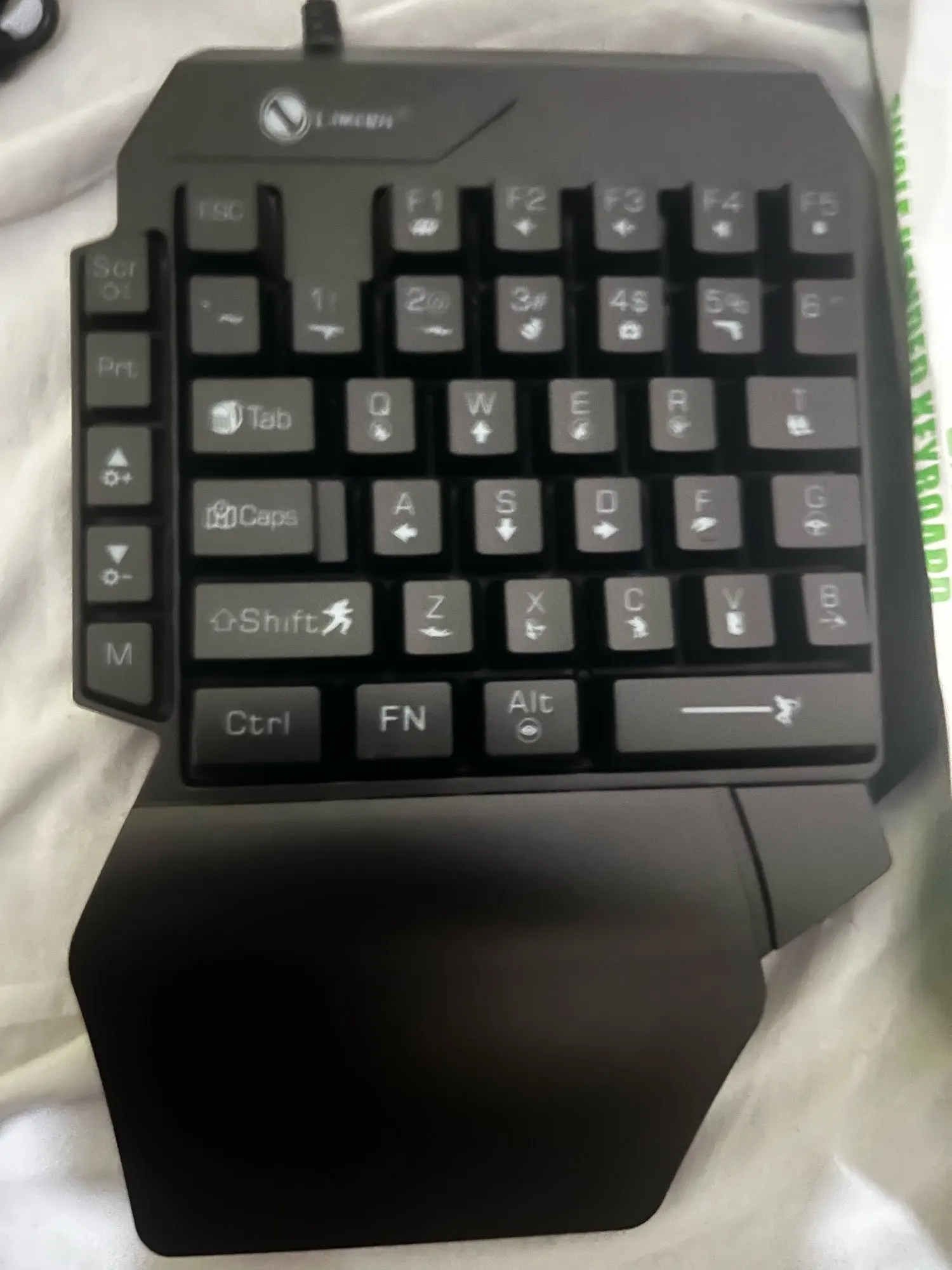 35keys One Handedly Single Hand Mini Gaming Keyboard photo review
