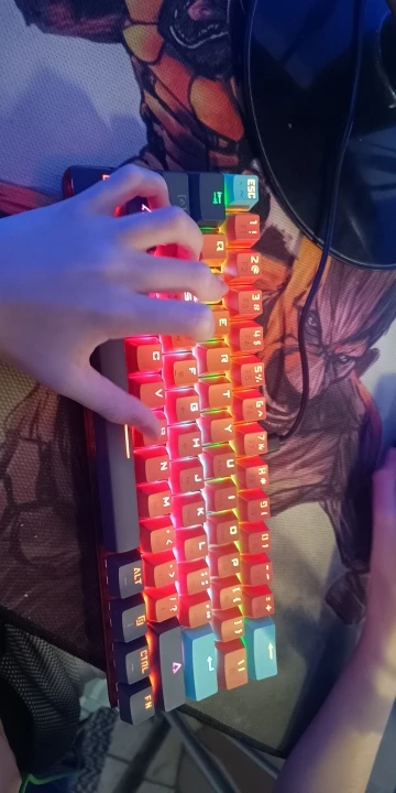 MUCAI MKA610 USB Mini Mechanical Gaming Wired Keyboard photo review