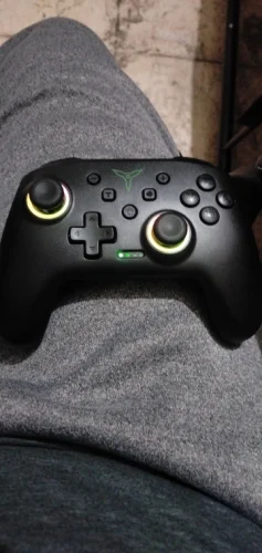 Dinofire Wireless Bluetooth RGB Controller for Nintendo Switch/Switch photo review