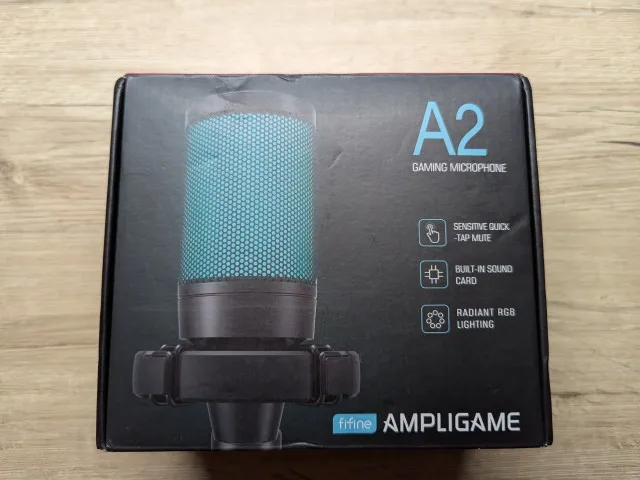 AmpliGame by FIFINE RGB USB Gaming Microphone with photo review