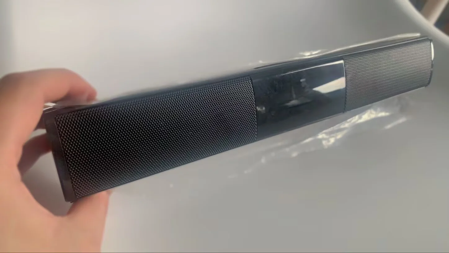 Portable Super Powerful Sound Bar Wireless Bluetooth Speaker photo review