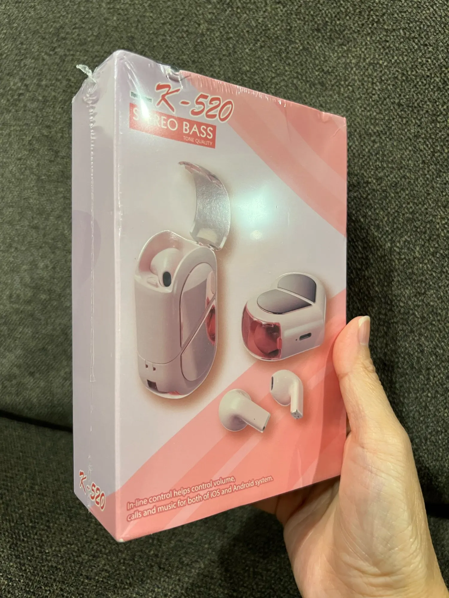 Heart-shaped Rotatable Wireless Bluetooth Earphones Stereo Sound Headphones photo review