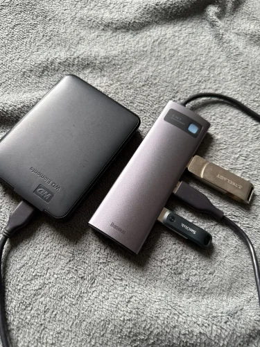 Baseus 4K 60Hz USB C Hub Type C photo review