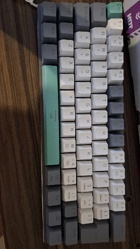 Machenike K500-B61 Mini Mechanical Keyboard 60% ABNT2 Layout photo review