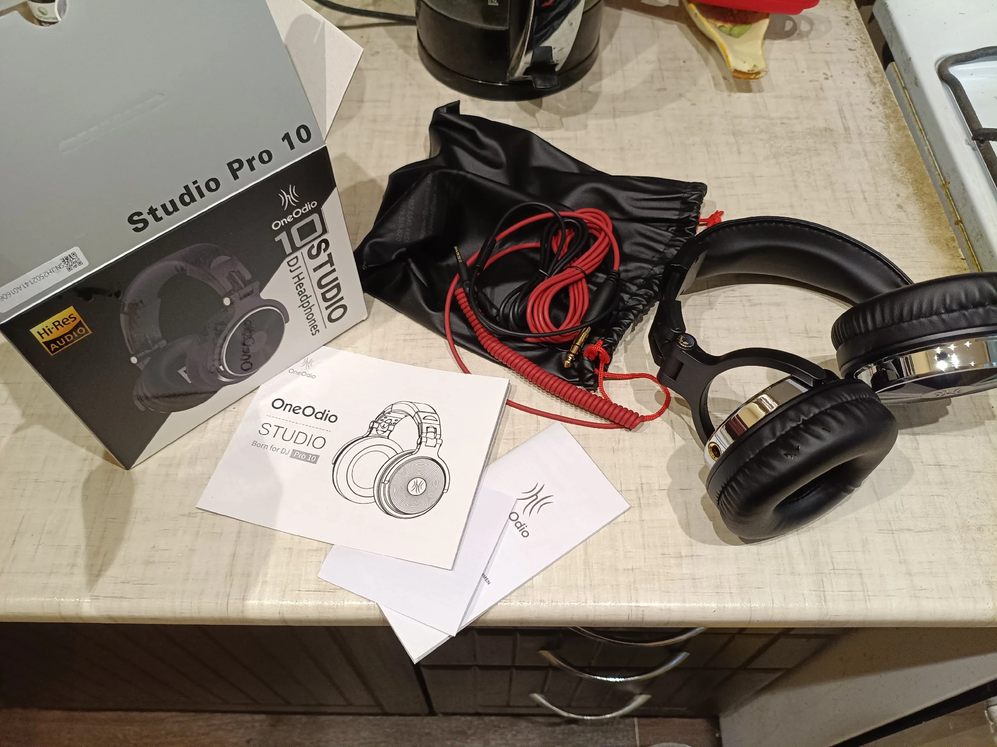 Oneodio Over Ear Headphones Hifi Studio DJ Headphone photo review