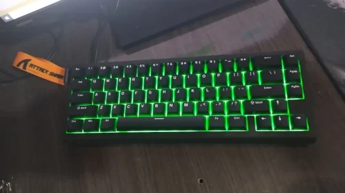 MCHOSE ACE68 ACE60 Pro Magnetic Keyboard Wired Mechanical photo review