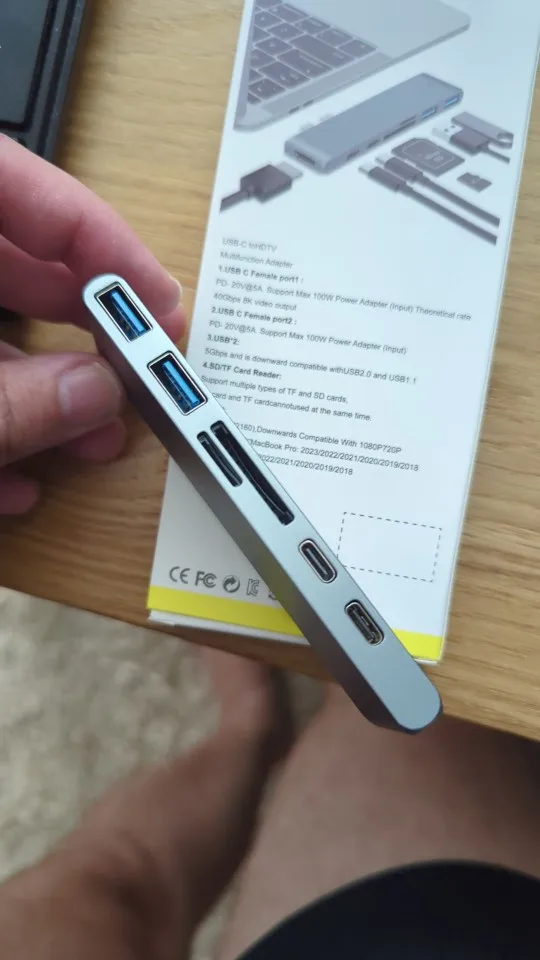 USB 3.1 Type-C Hub to HDMI Adapter 4K photo review