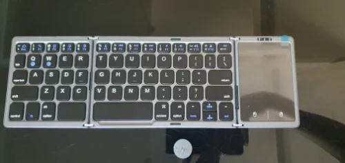 Seenda Foldable Wireless Bluetooth Keyboard Rechargeable Folding Portable photo review