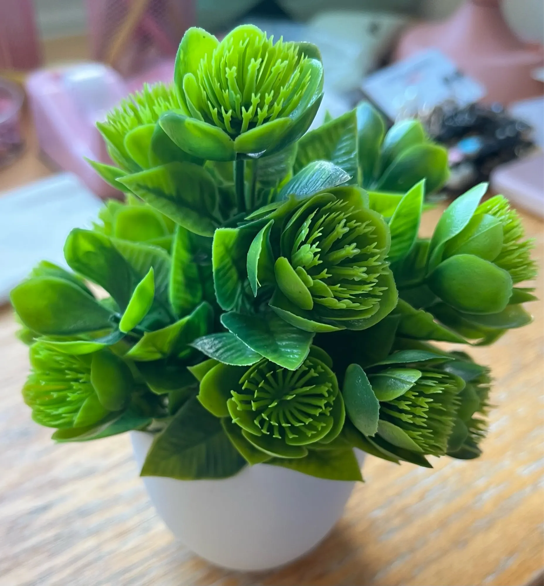 1pc Artificial Plants with Plastics Pots Perfect Greenery photo review