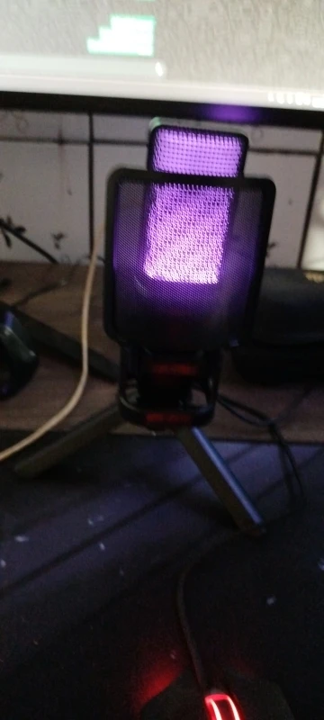 Zealsound RGB USB Condenser Gaming Microphone Computer Professional photo review
