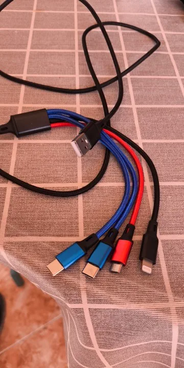 4 in 1 Multi Charger Cable For iPhone photo review