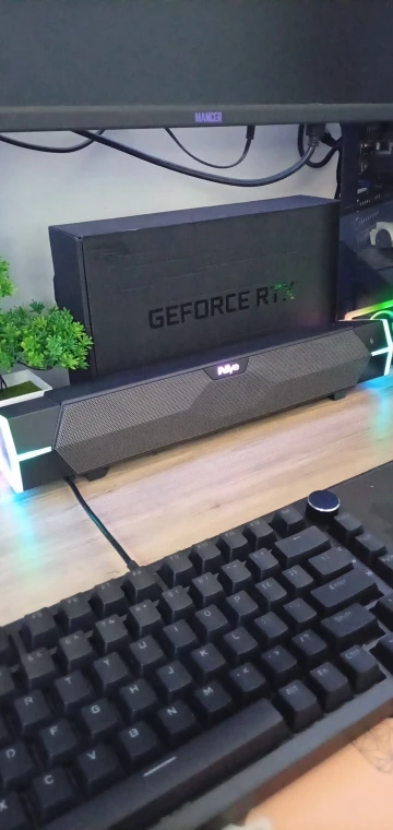 4D Computer Speakers Bluetooth 5.0 Wired Loudspeaker Surround photo review