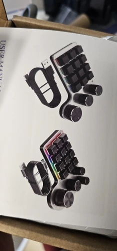 Mini Bluetooth Programming Macro Custom 3 Knob Keyboard photo review