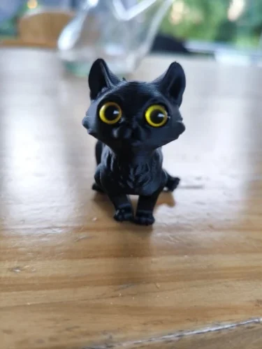 12/16cm 3D Printed Articulated Cute Cats Figurine Miniature photo review