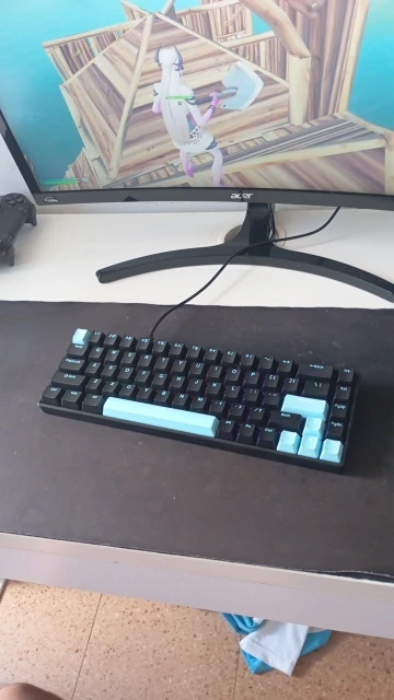 Raven68 Hot Swappable Wired Magnetic Axis Mechanical Keyboard photo review