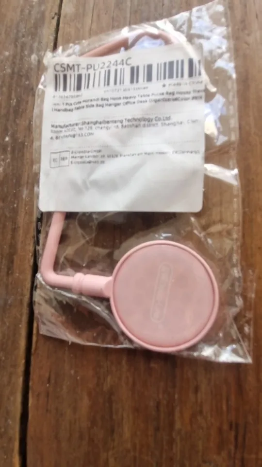 1 Pcs Cute Morandi Bag Hook Heavy Table photo review