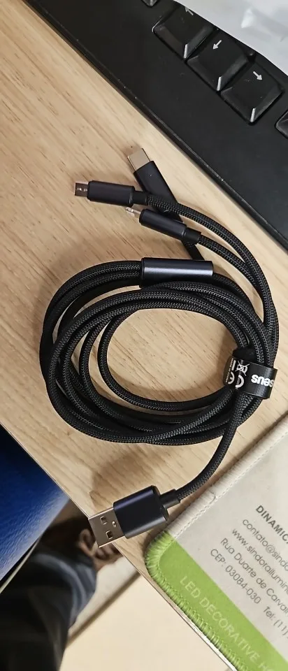 Baseus 3 in 1 USB Type C Fast photo review