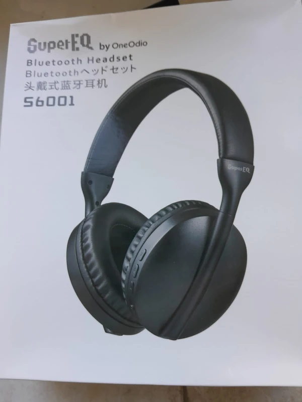 Oneodio SuperEQ S6001 Bluetooth Headphones Over Ear Wireless photo review