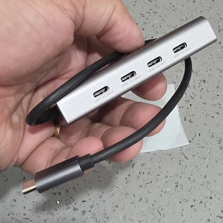 Minisopuru USB HUB 10Gbps USB Type c 3.2 photo review