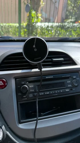 Essager Magnetic Wireless Charger Car Phone Holder 15W photo review