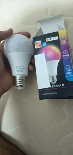 Tuya Smart LED Light Bulbs WiFi Bluetooth RGBCW photo review