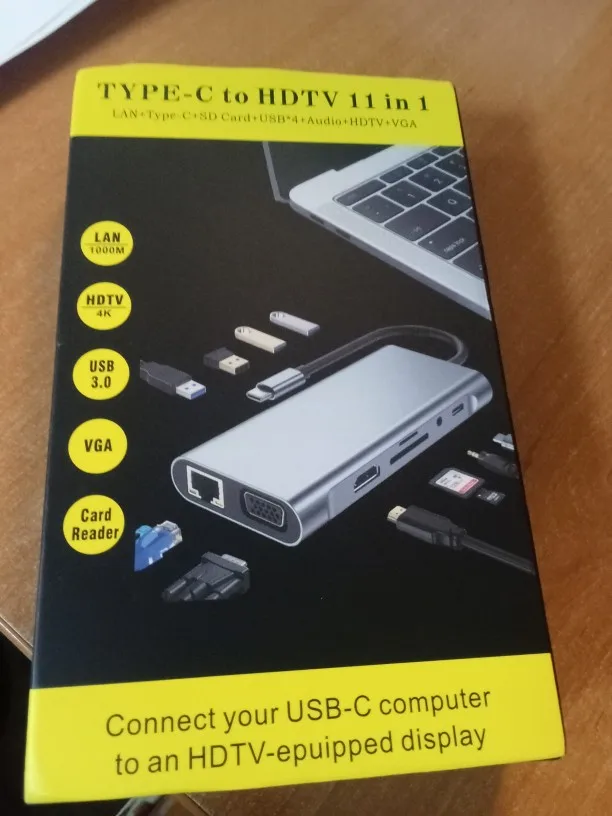 USB 3.0 Type-C Hub to 4K HDMI Adapter photo review